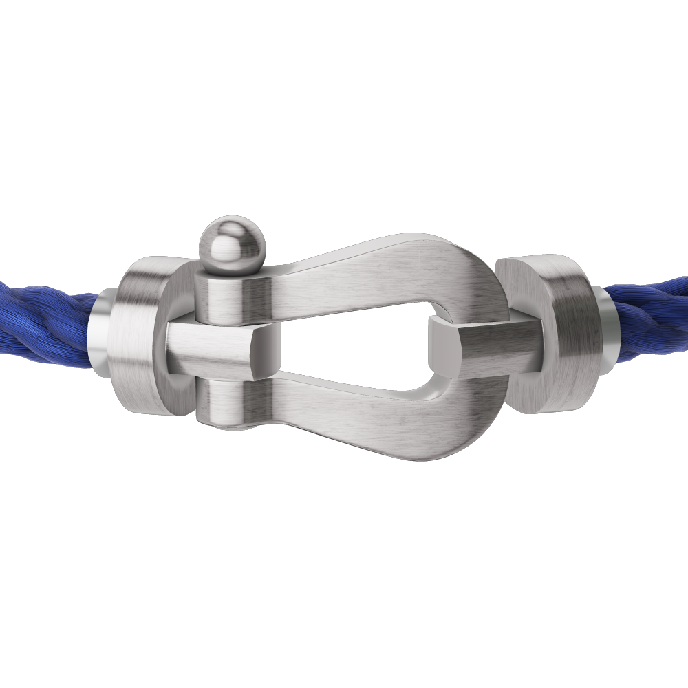 Bracelet Câble Marine — Bleu Indigo — vue 2 | COMOCLO