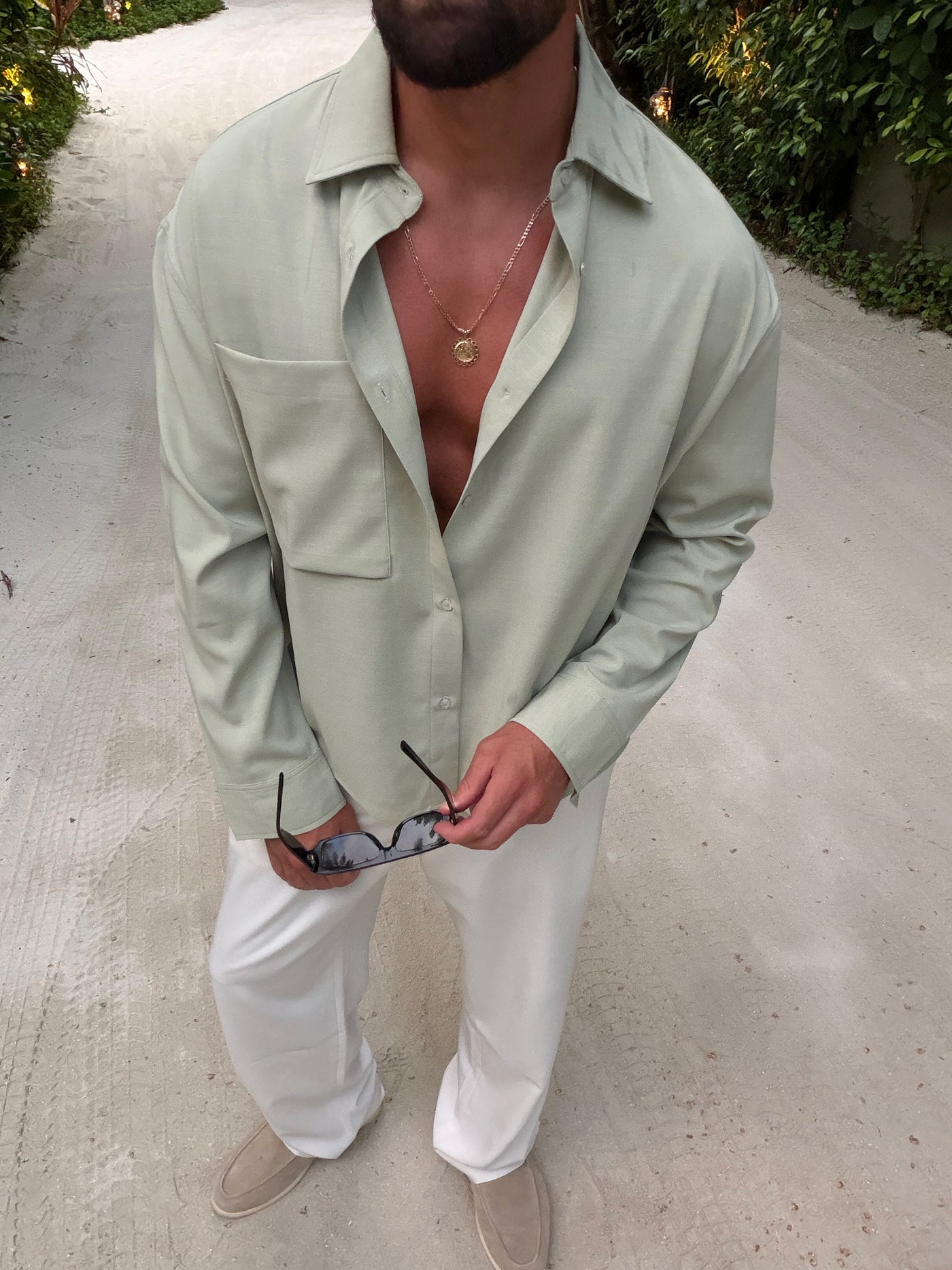 Chemise FEDERICO pour homme, coloris Vert | COMOCLO
