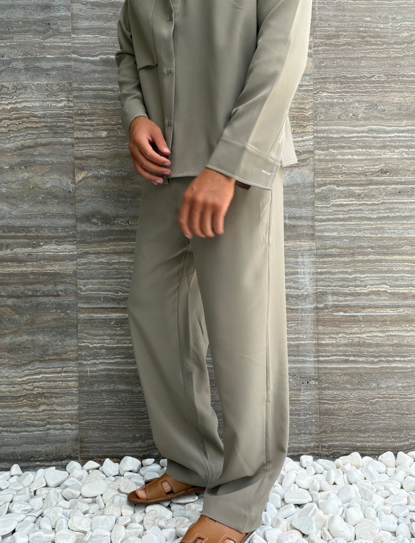 Pantalon MILOS pour homme, coloris Gris — vue 4 | COMOCLO