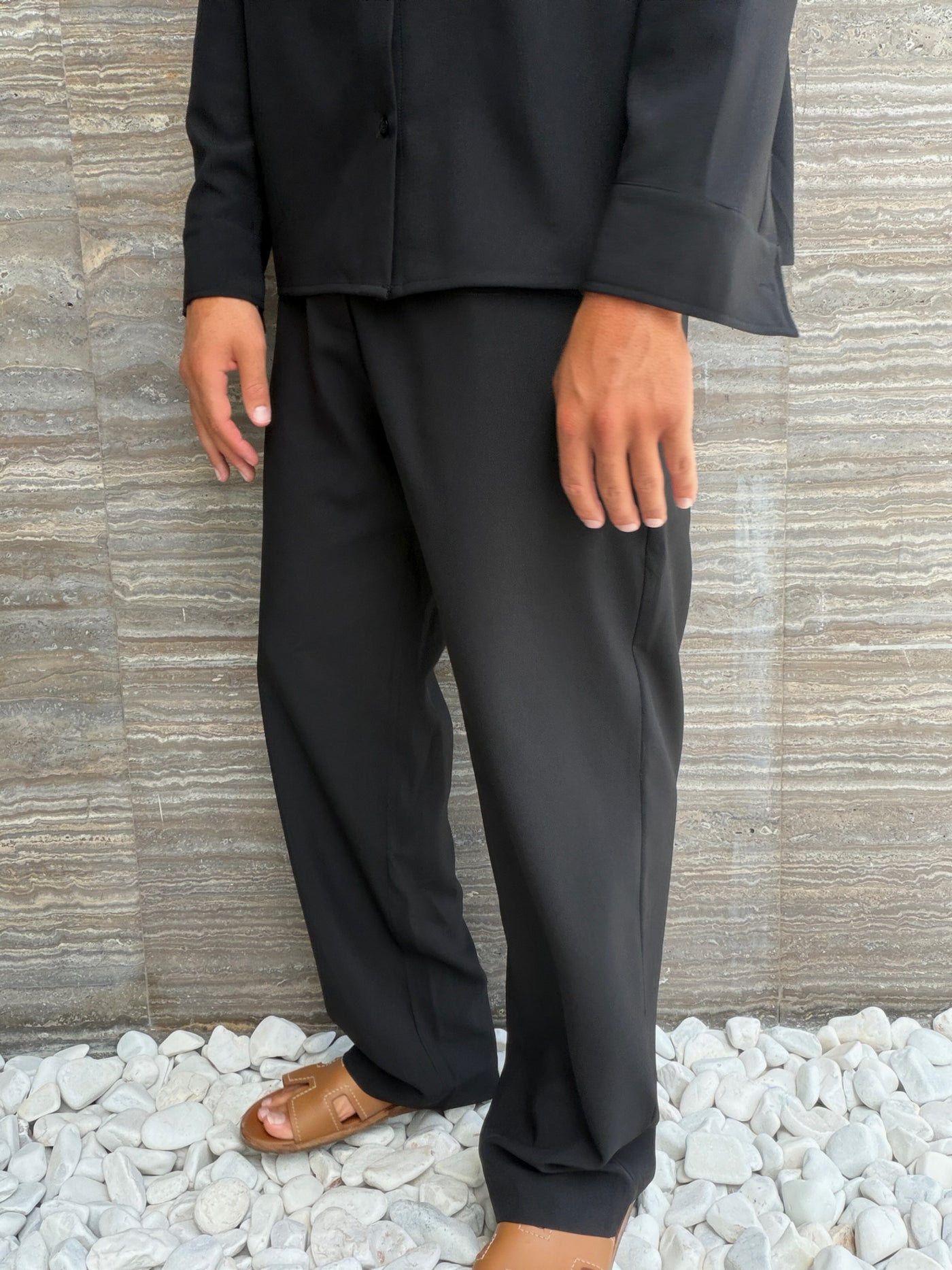Pantalon MILOS pour homme, coloris Noir | COMOCLO