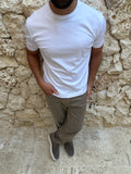 SUPIMA LUXE T-SHIRT WIT