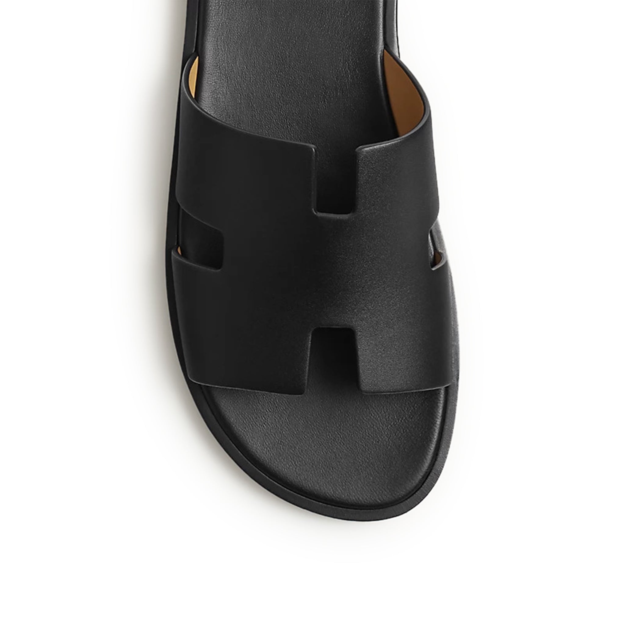Sandales Cuir — Noir — vue 4 | COMOCLO