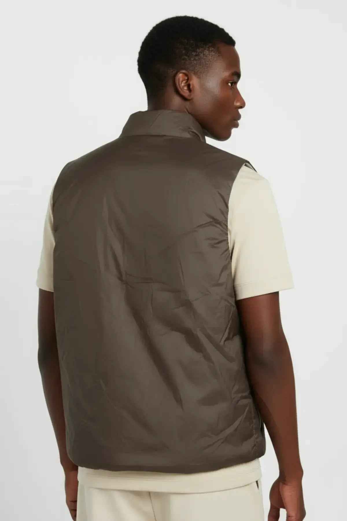 Gilet Dual Sans Manches pour homme, coloris Brun — vue 2 | COMOCLO