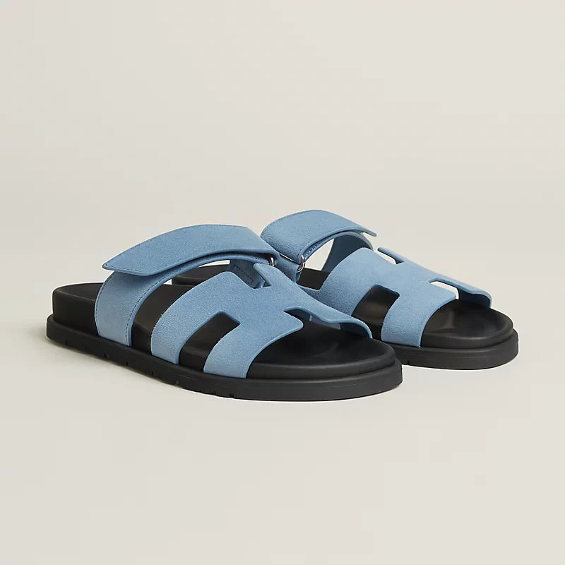 Claquettes pour homme, coloris Bleu | COMOCLO