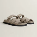 Beige slippers