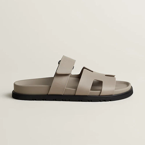Beige slippers