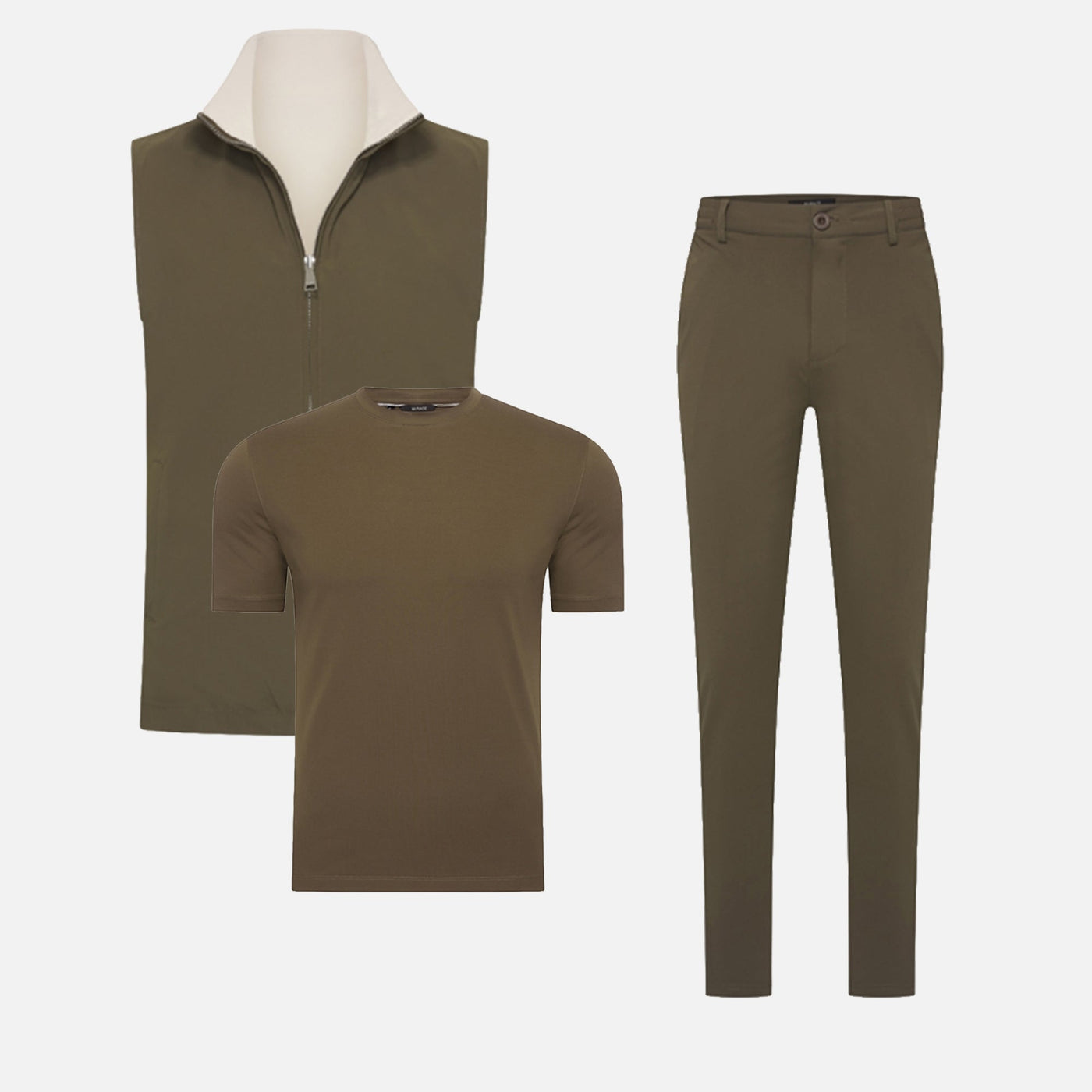 Ensemble Réversible Trio — Olive