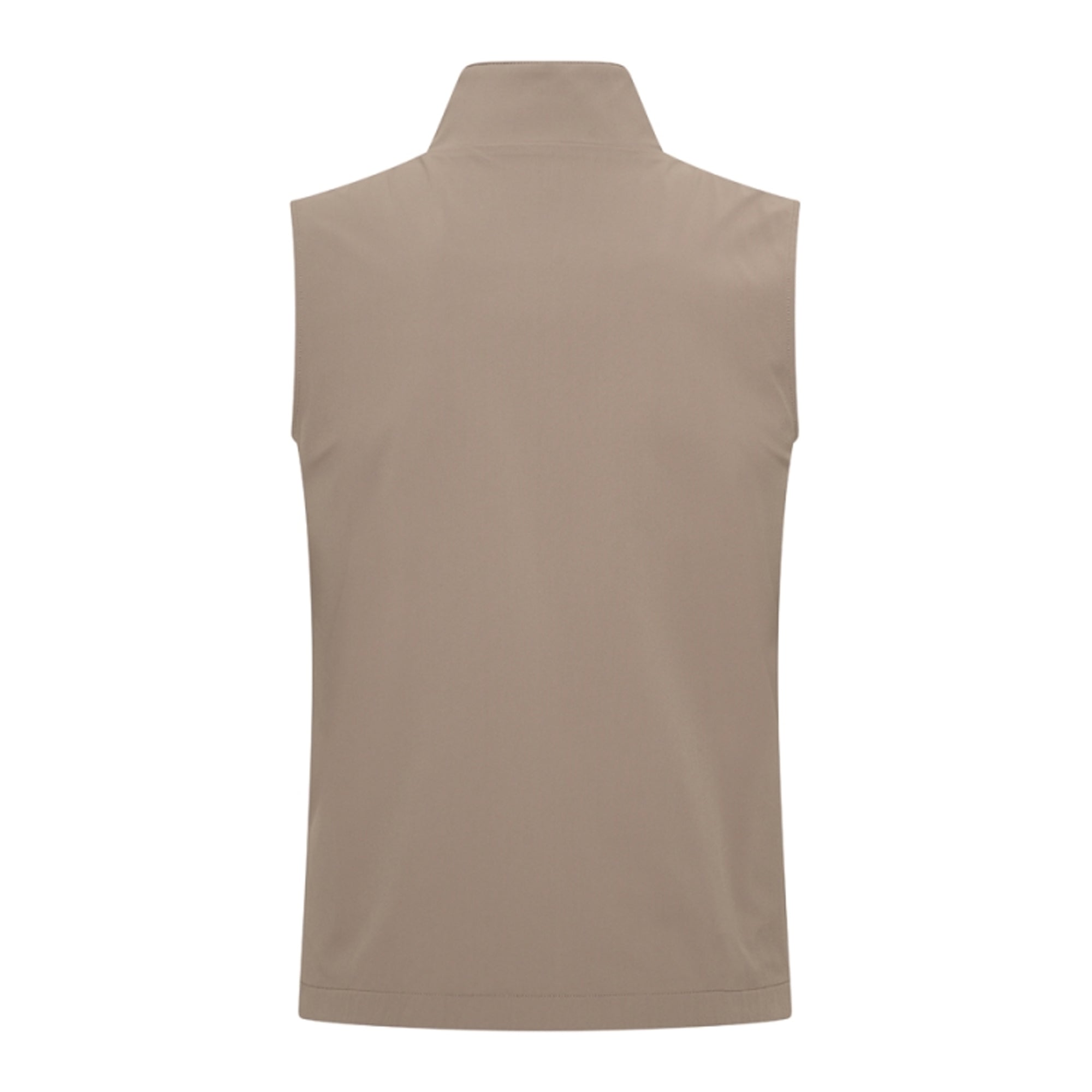 Gilet Réversible Voyage — Espresso / Taupe