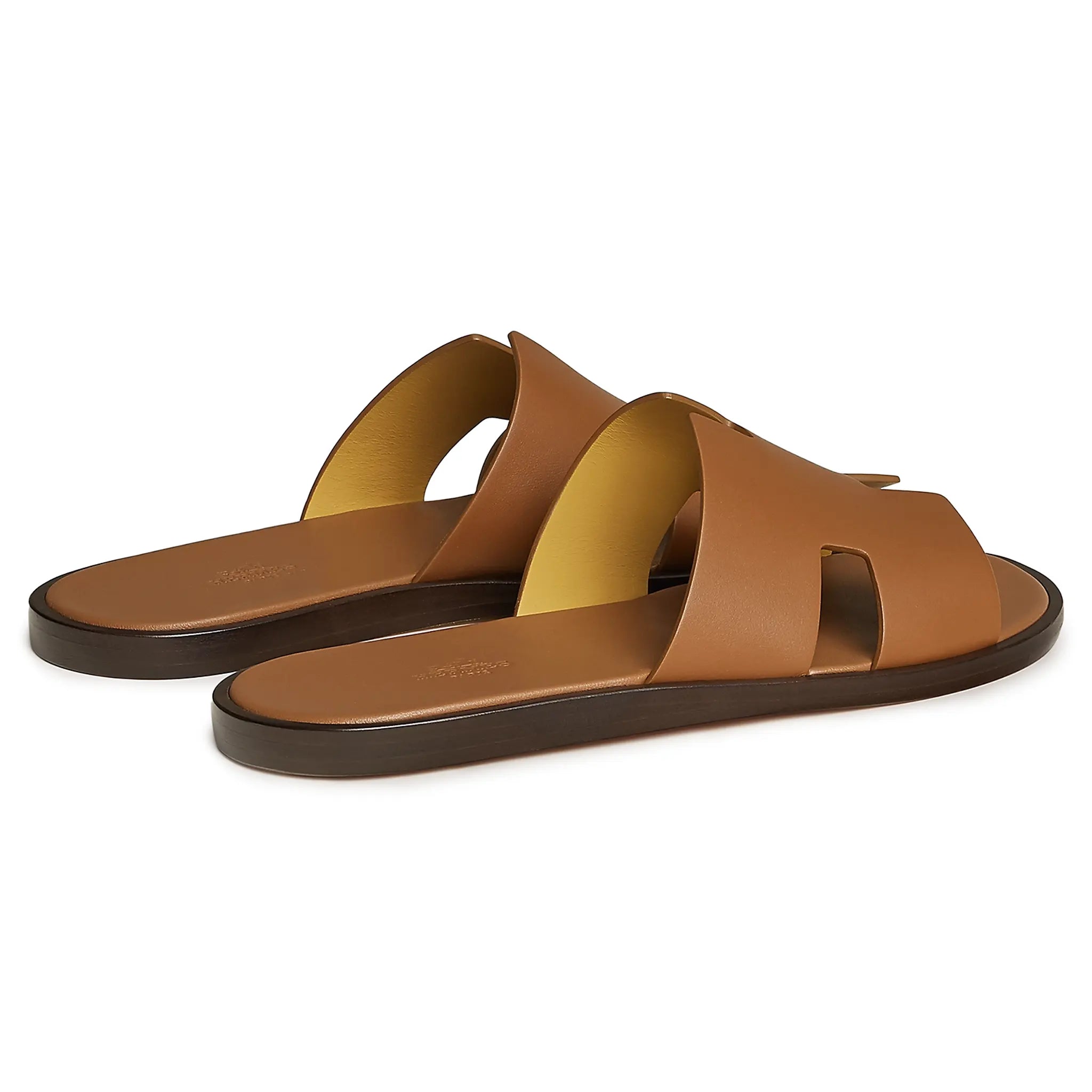 Sandales Cuir — Or — vue 4 | COMOCLO