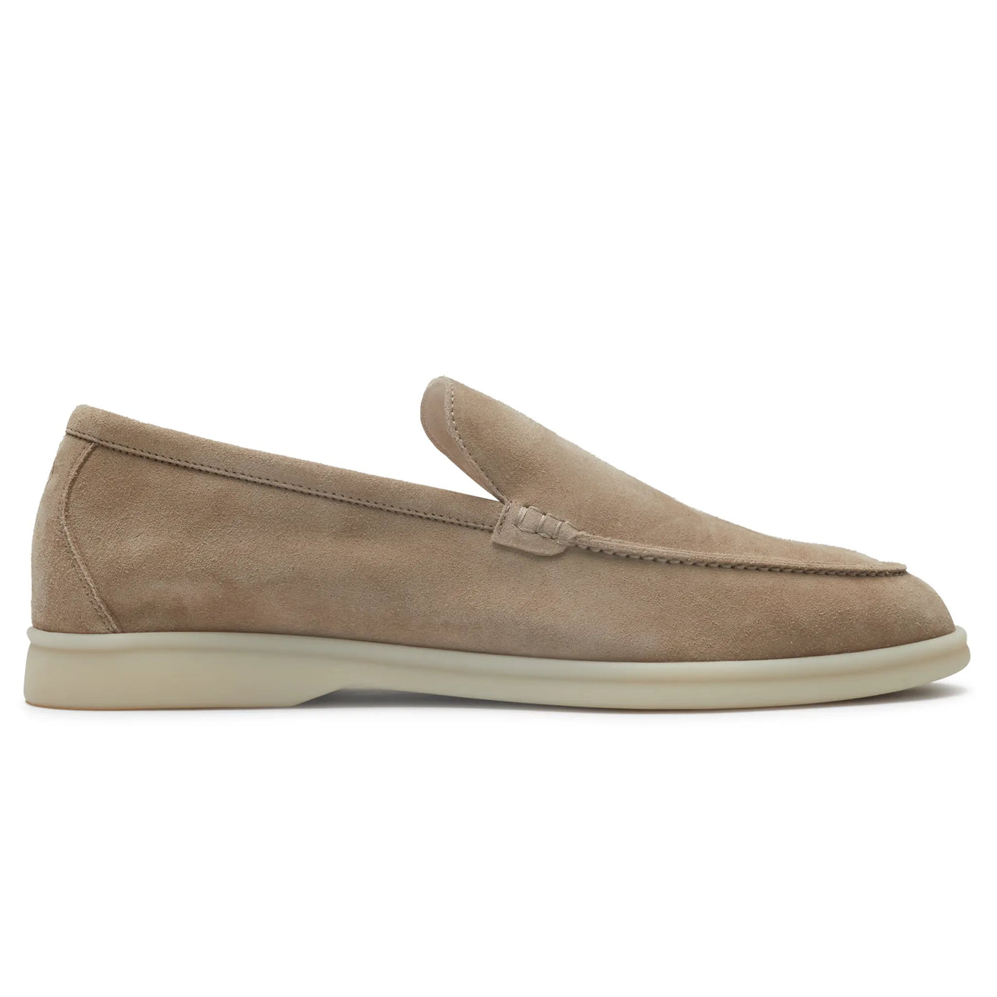 Mocassins Daim — Beige | COMOCLO