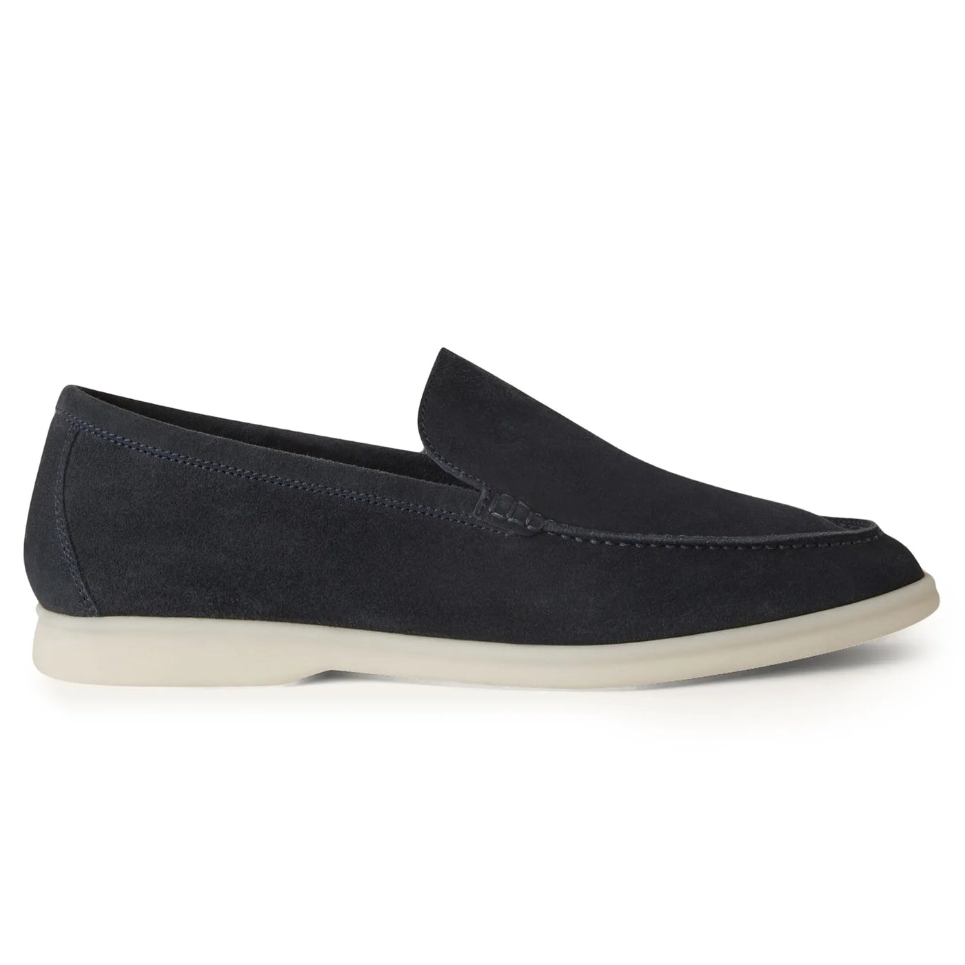 Mocassins Daim — Bleu | COMOCLO