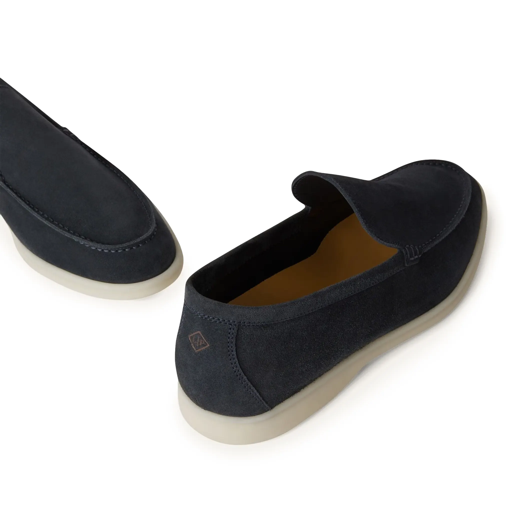 Mocassins Daim — Bleu — vue 5 | COMOCLO