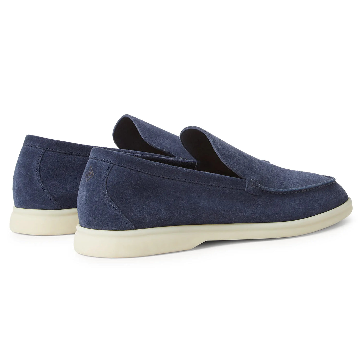 Mocassins Daim — Bleu Nuit — vue 4 | COMOCLO