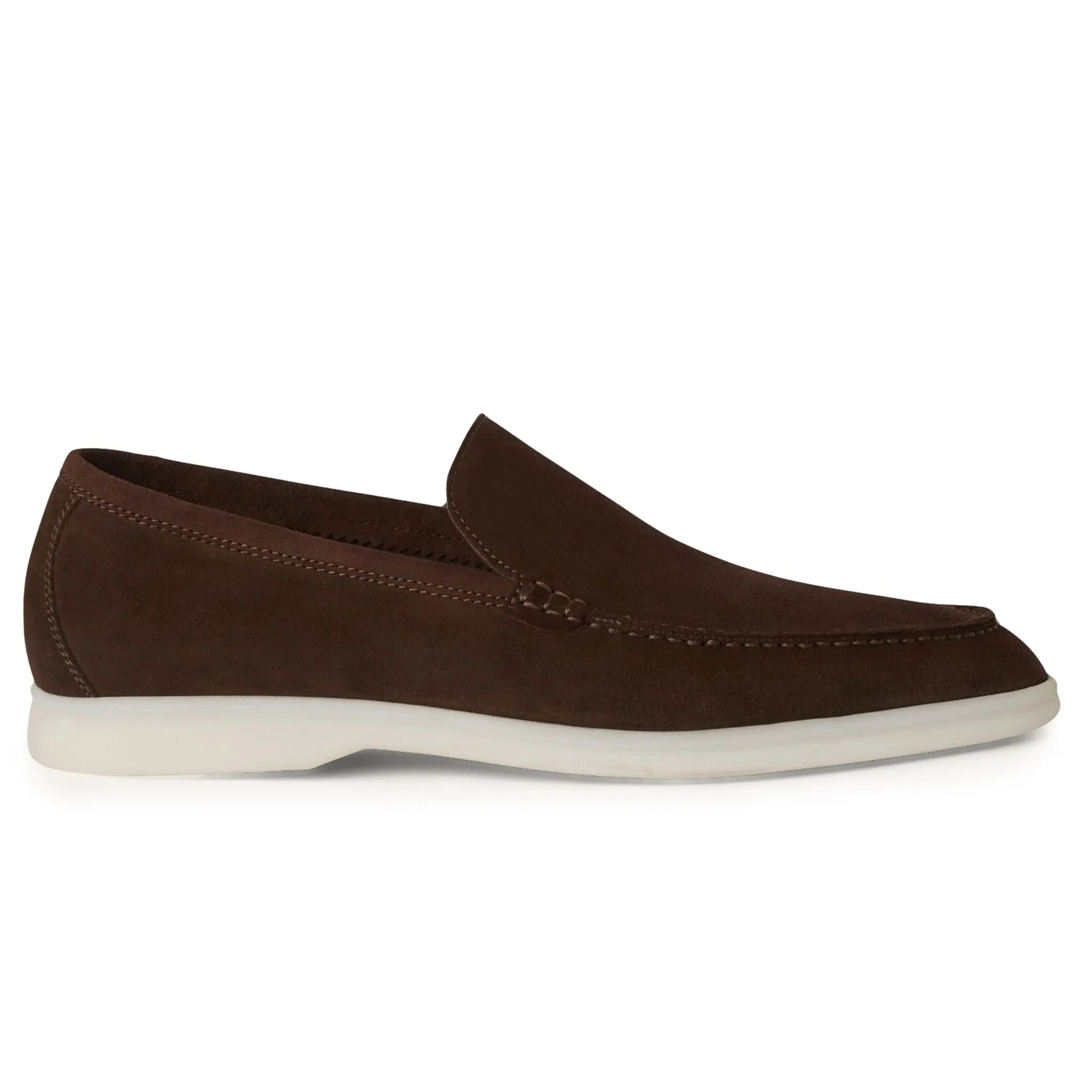 Mocassins Daim — Chocolat | COMOCLO