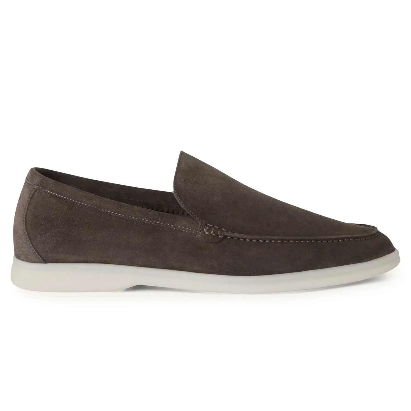 Mocassins Daim — Gris Taupe | COMOCLO