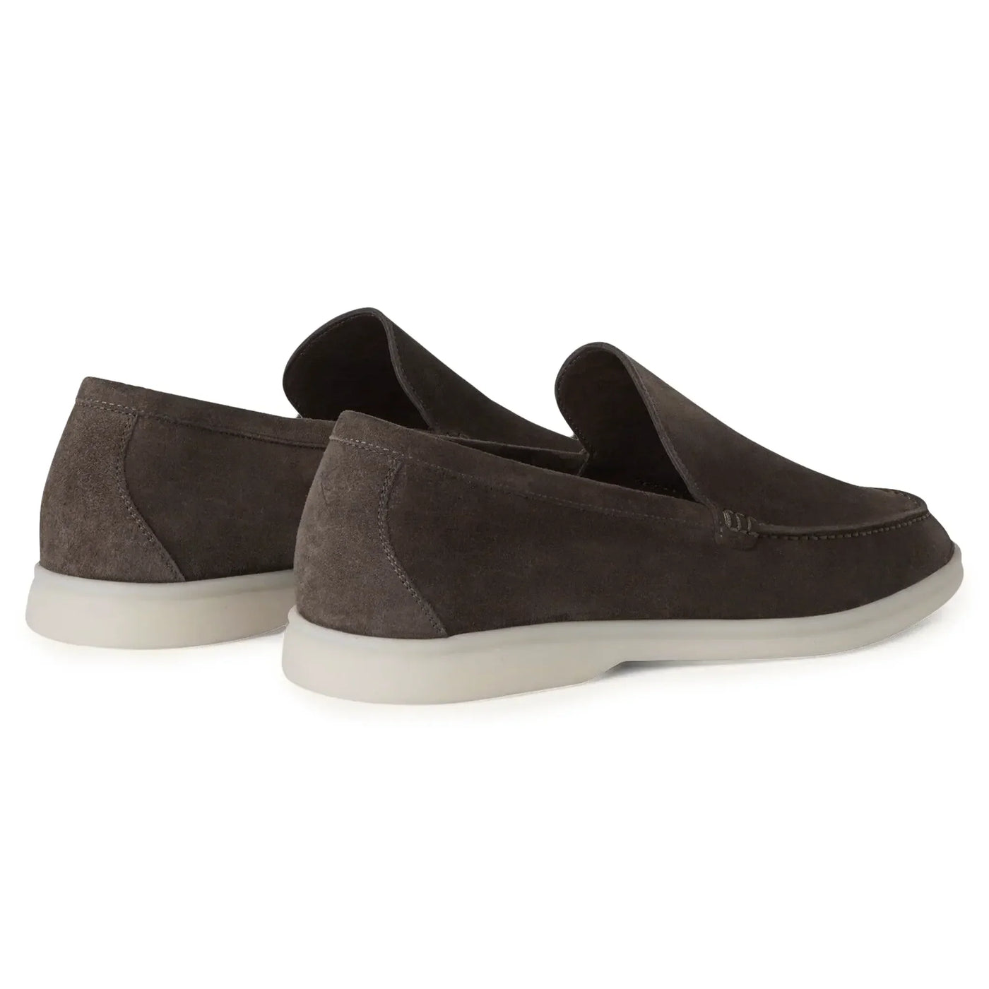 Mocassins Daim — Gris Taupe — vue 4 | COMOCLO