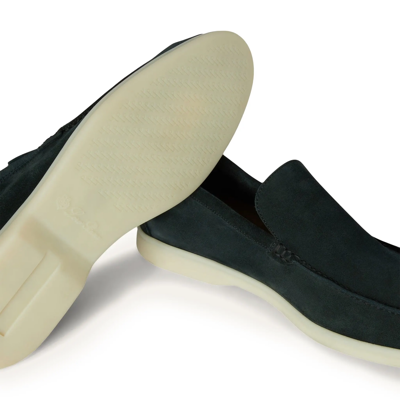 Mocassins Daim — Vert Foncé — vue 5 | COMOCLO