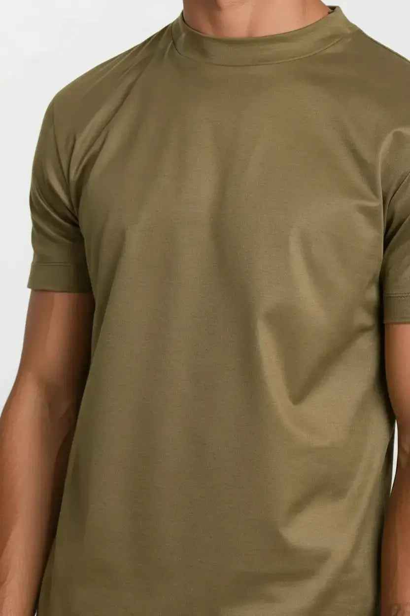 T-shirt Luxe pour homme, coloris Olive — vue 2 | COMOCLO