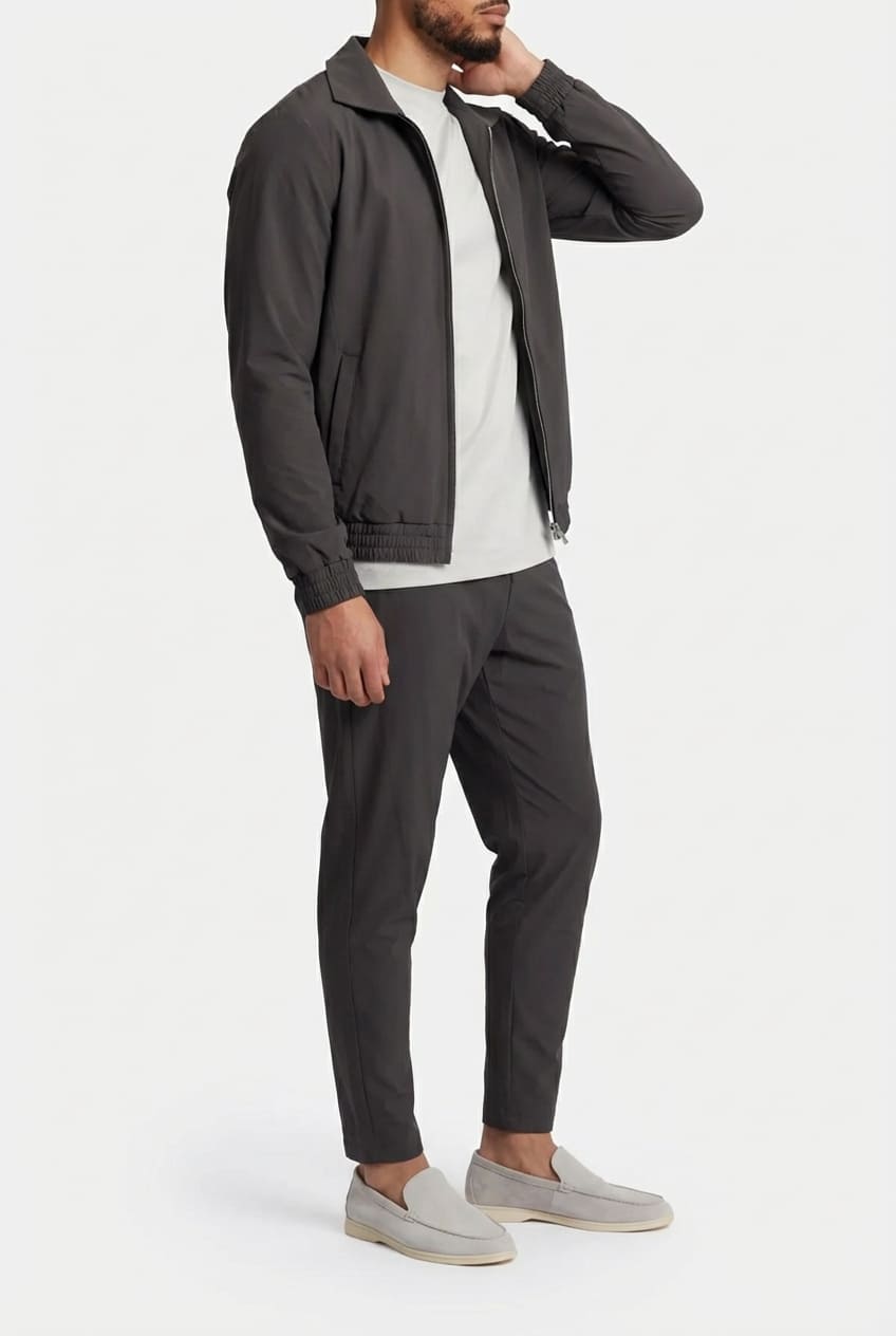 Ensemble Signature pour homme, coloris Anthracite — vue 2 | COMOCLO