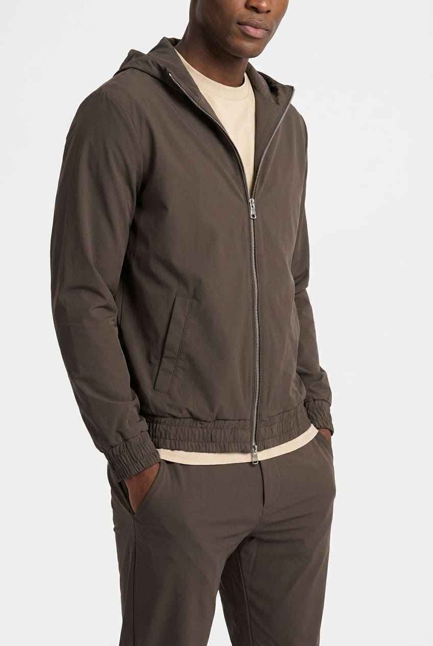 Ensemble Signature à Capuche pour homme, coloris Cognac — vue 4 | COMOCLO