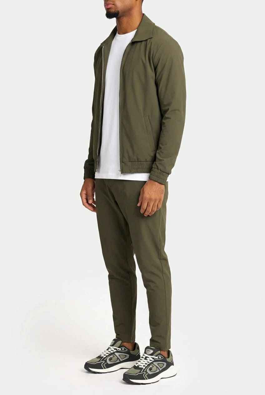 Ensemble Signature pour homme, coloris Olive — vue 4 | COMOCLO