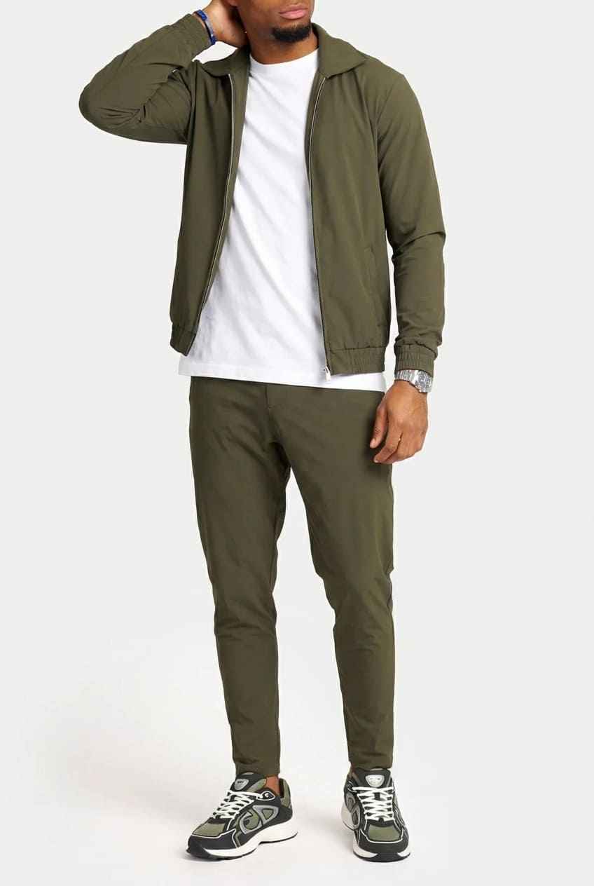Ensemble Signature pour homme, coloris Olive — vue 2 | COMOCLO
