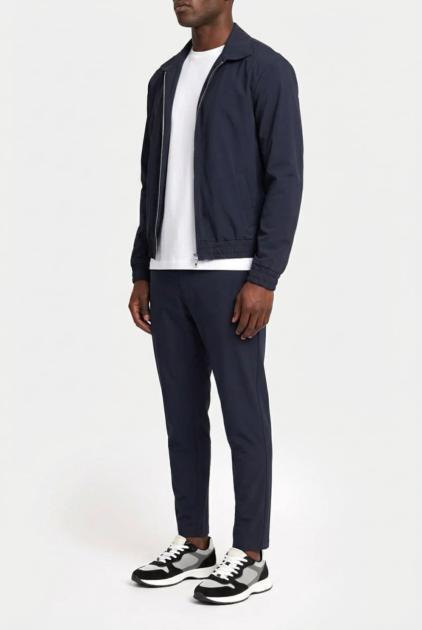 Ensemble Signature pour homme, coloris Bleu Marine — vue 2 | COMOCLO