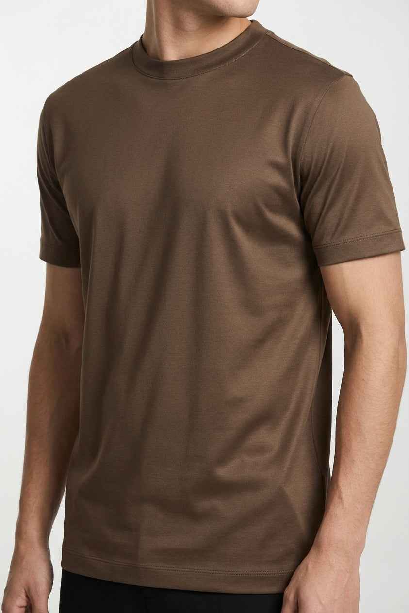 T-shirt Luxe pour homme, coloris Cognac — vue 5 | COMOCLO