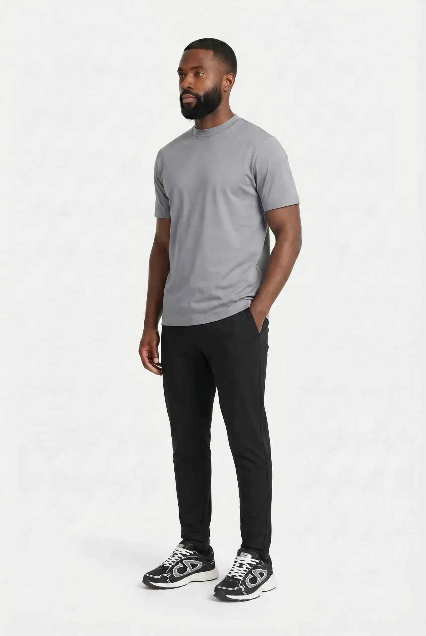 T-shirt Luxe pour homme, coloris Gris Perle | COMOCLO