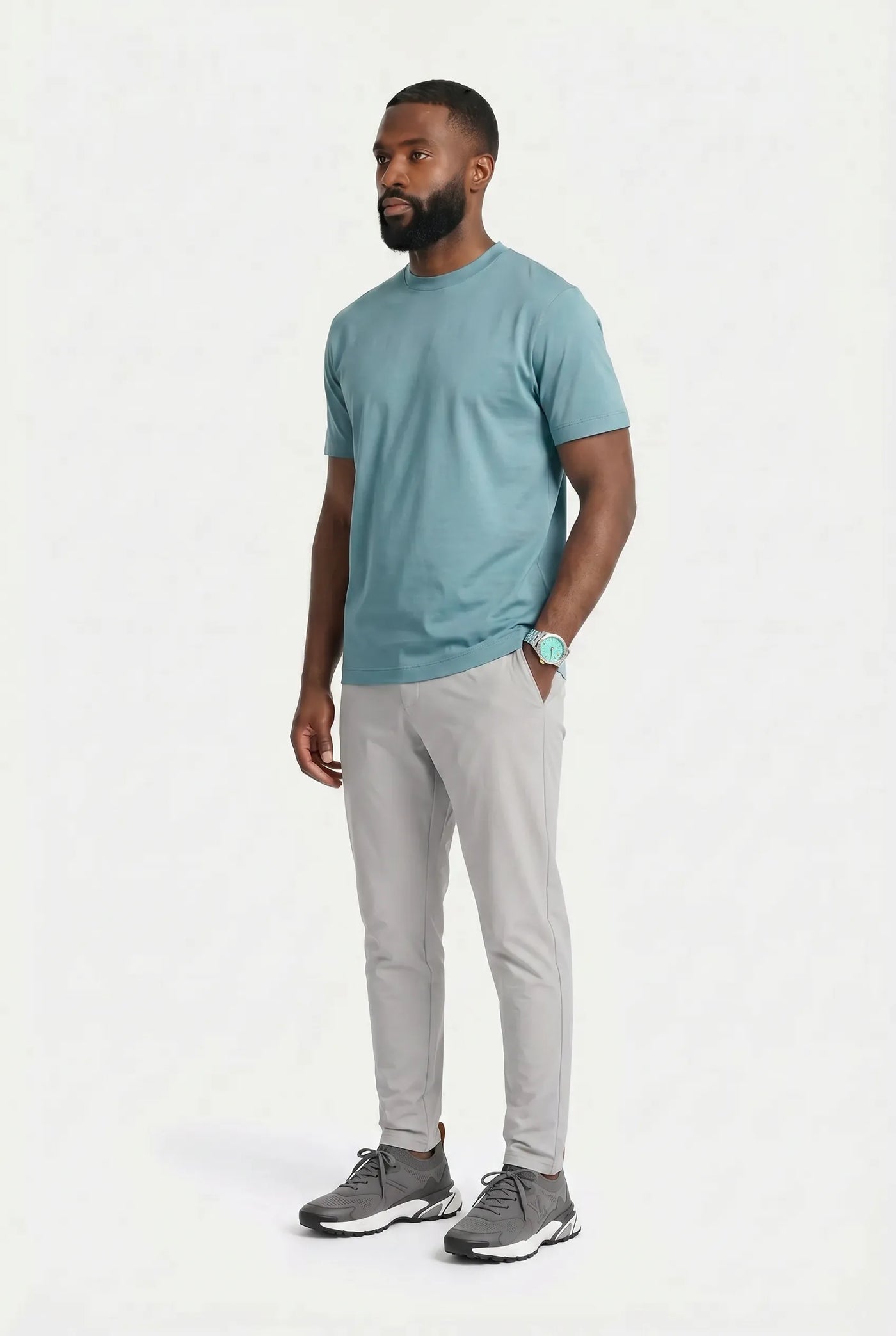 T-shirt Luxe pour homme, coloris Lagon | COMOCLO