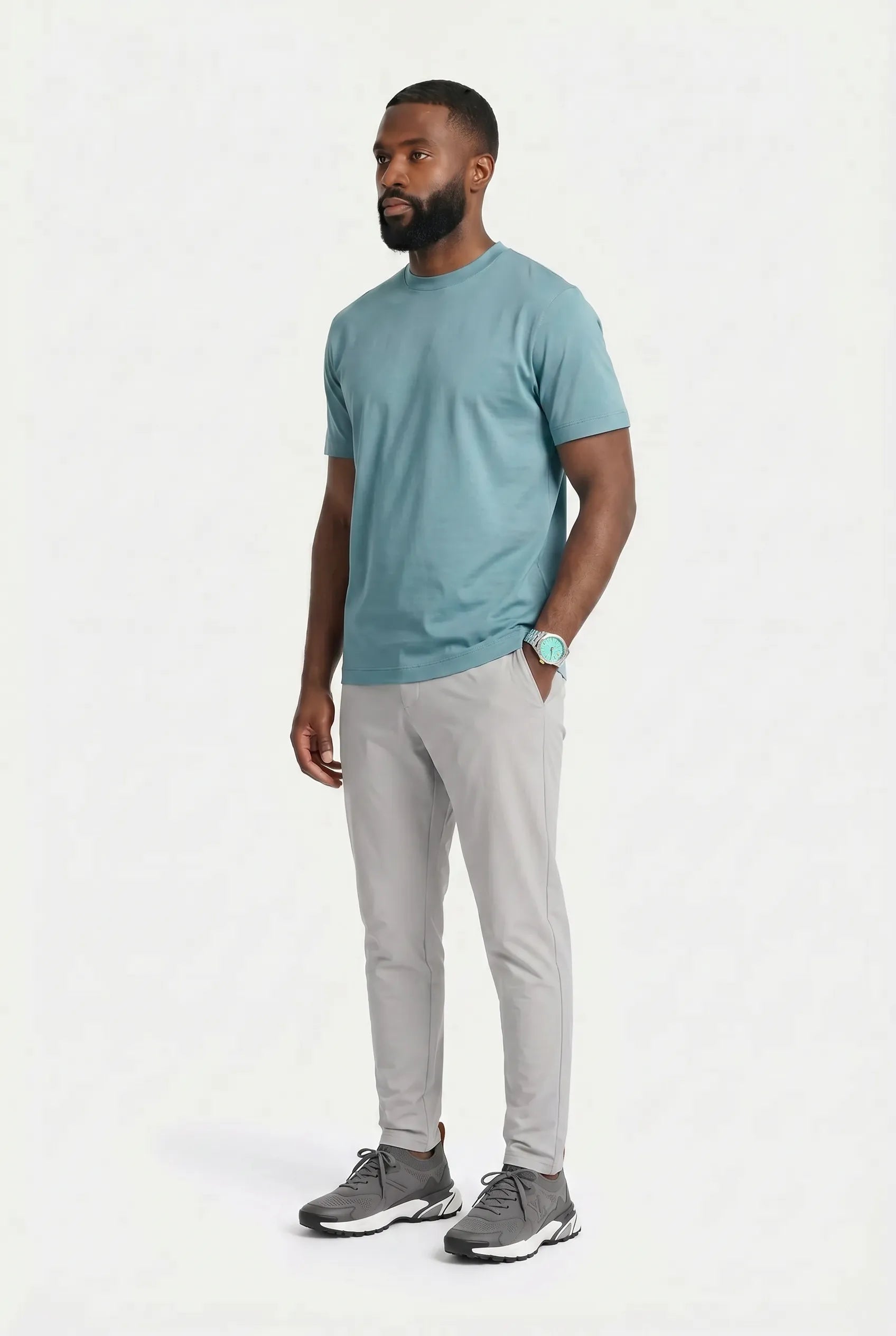 Luxe Shirt Lagune