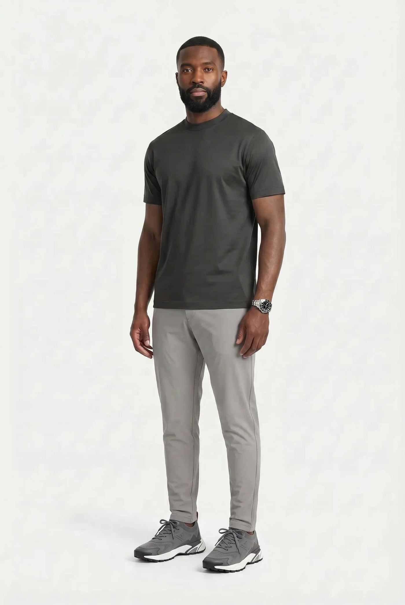 T-shirt Luxe pour homme, coloris Anthracite | COMOCLO
