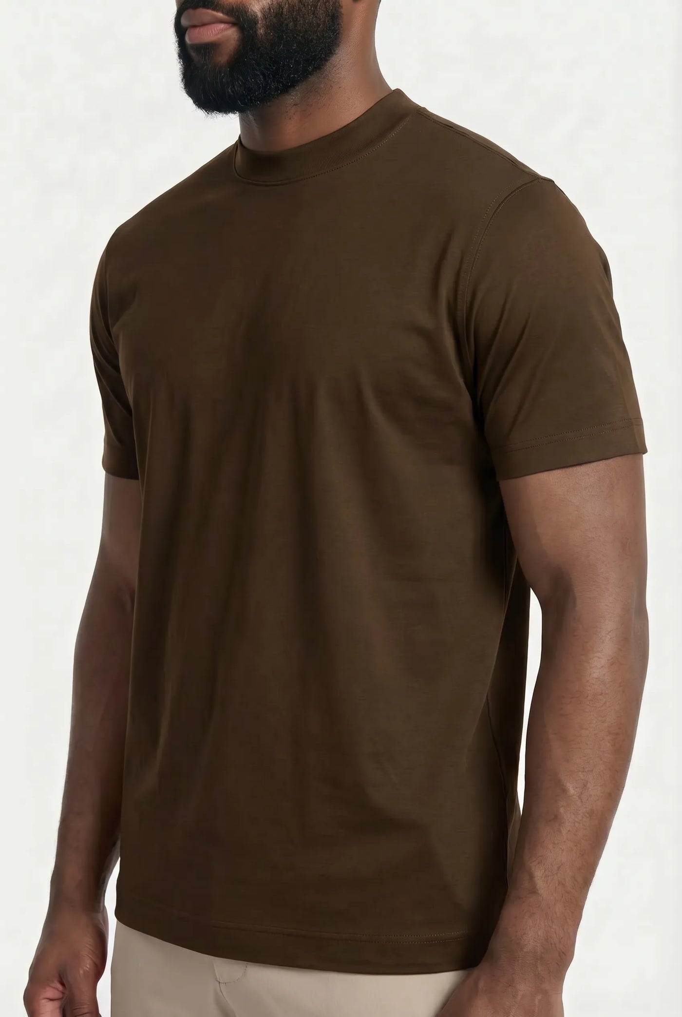 T-shirt Luxe pour homme, coloris Cognac — vue 2 | COMOCLO