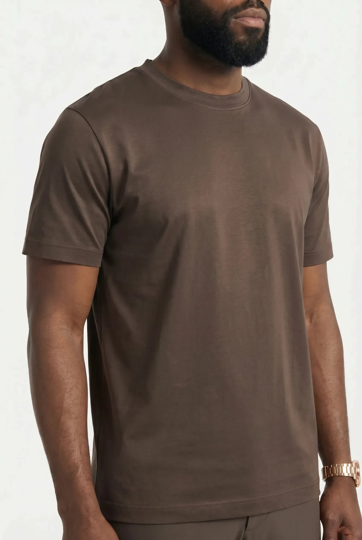 T-shirt Luxe pour homme, coloris Cognac — vue 3 | COMOCLO