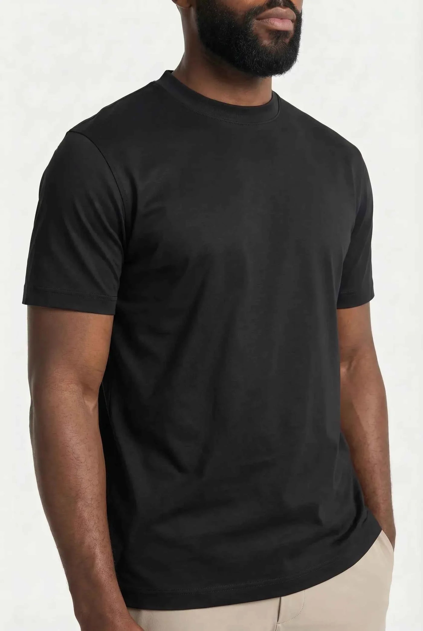 T-shirt Luxe pour homme, coloris Noir — vue 2 | COMOCLO