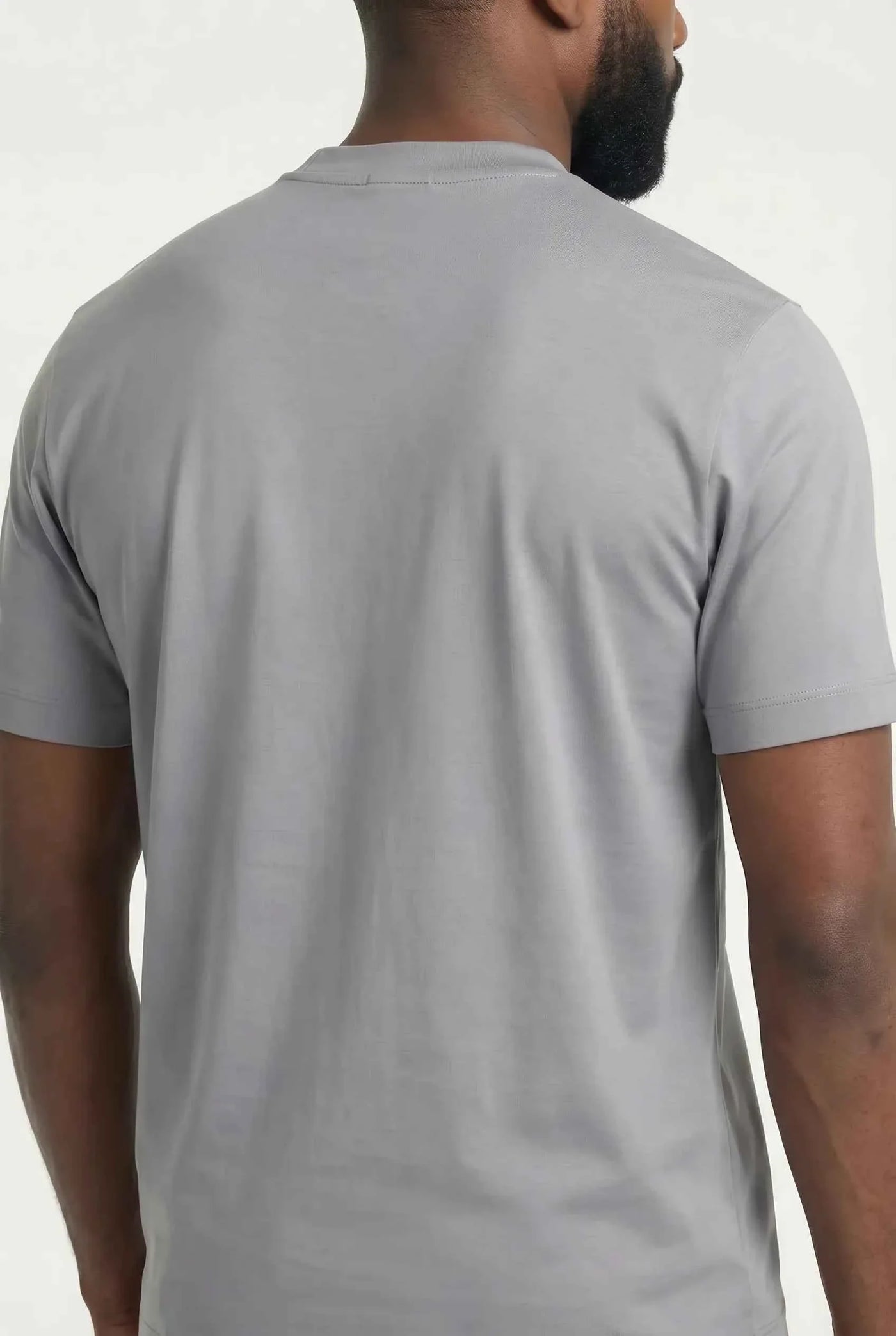 T-shirt Luxe pour homme, coloris Gris Perle — vue 4 | COMOCLO