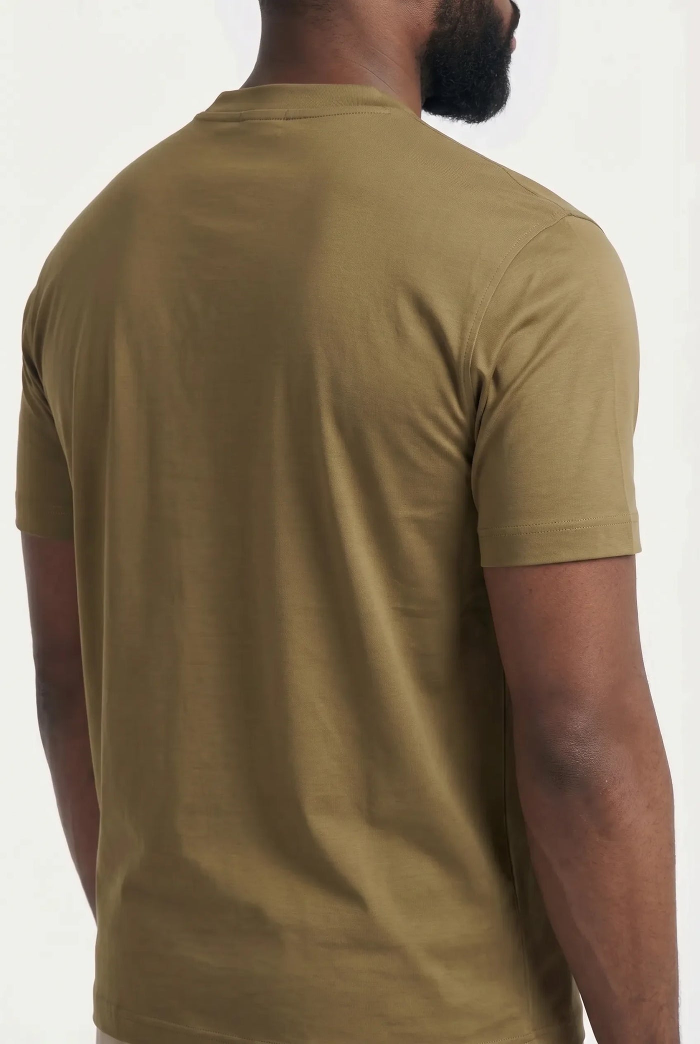 T-shirt Luxe pour homme, coloris Olive — vue 3 | COMOCLO