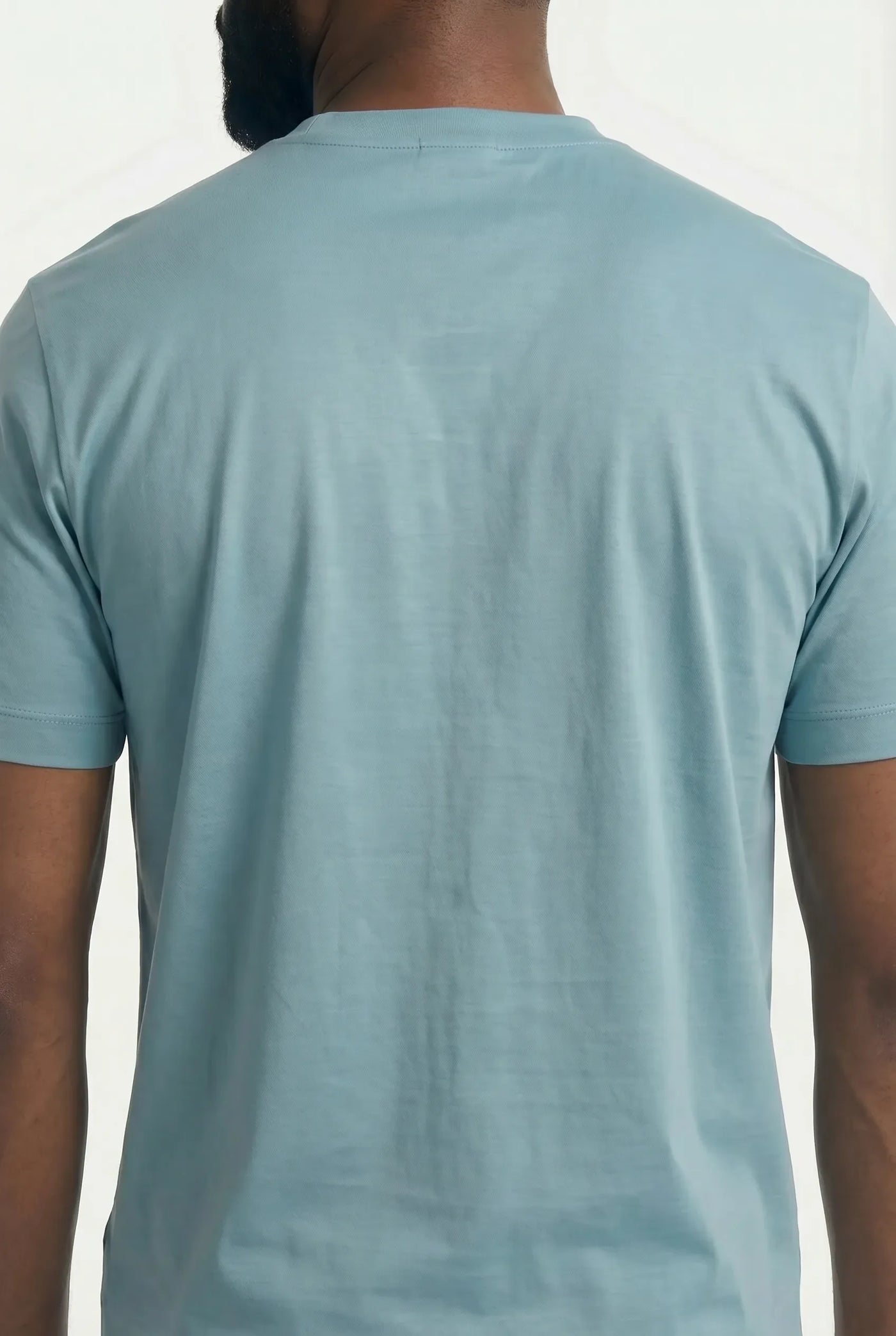 T-shirt Luxe pour homme, coloris Lagon — vue 4 | COMOCLO