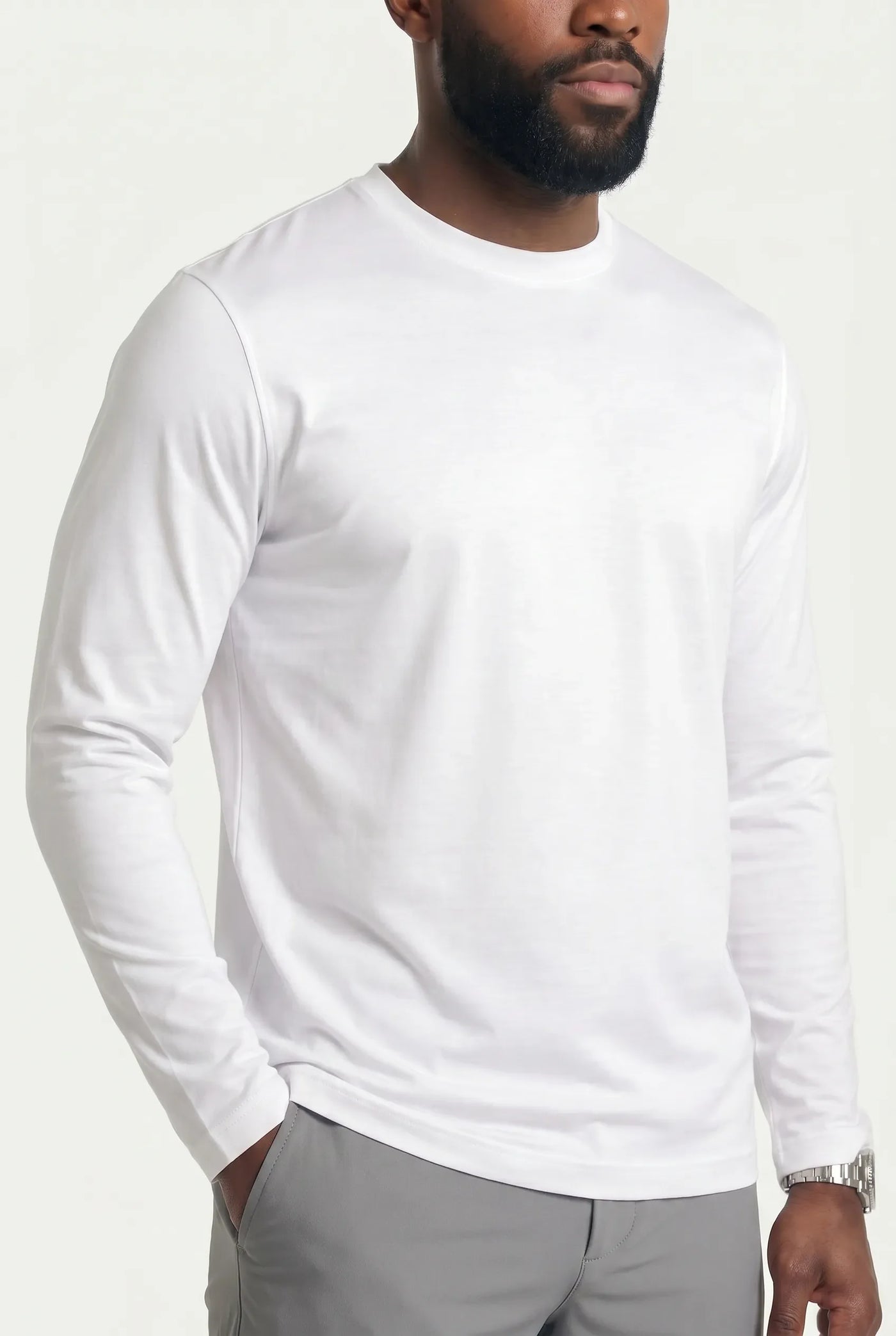 T-shirt Luxe pour homme, coloris Ivoire — vue 3 | COMOCLO