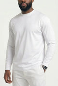 Lange Mouw Luxe Shirt Ivoor