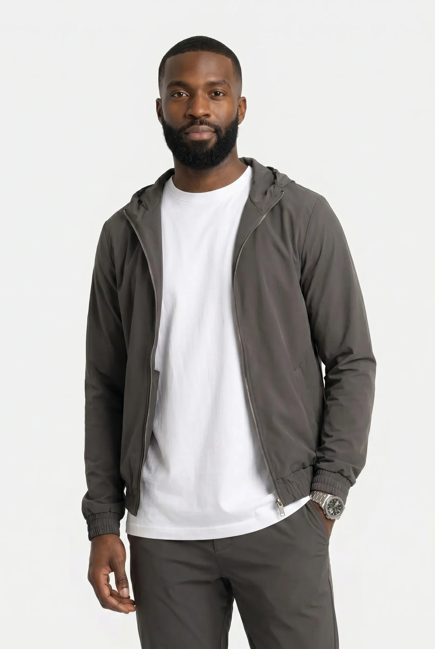 Ensemble Signature à Capuche pour homme, coloris Anthracite — vue 4 | COMOCLO