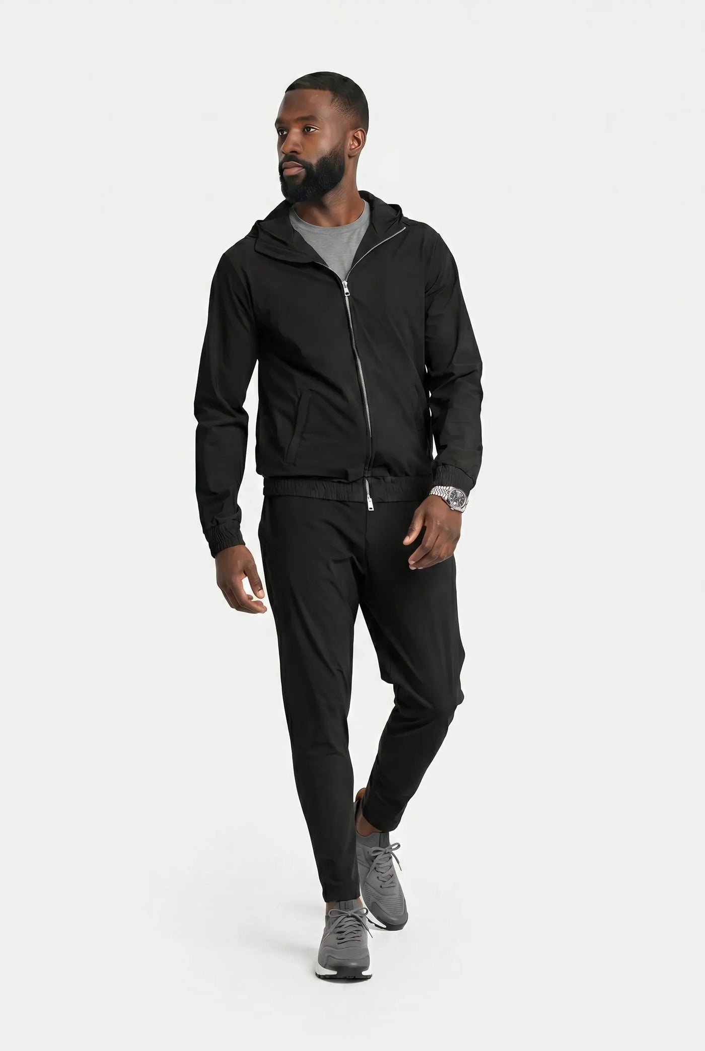 Ensemble Signature à Capuche pour homme, coloris Noir — vue 7 | COMOCLO
