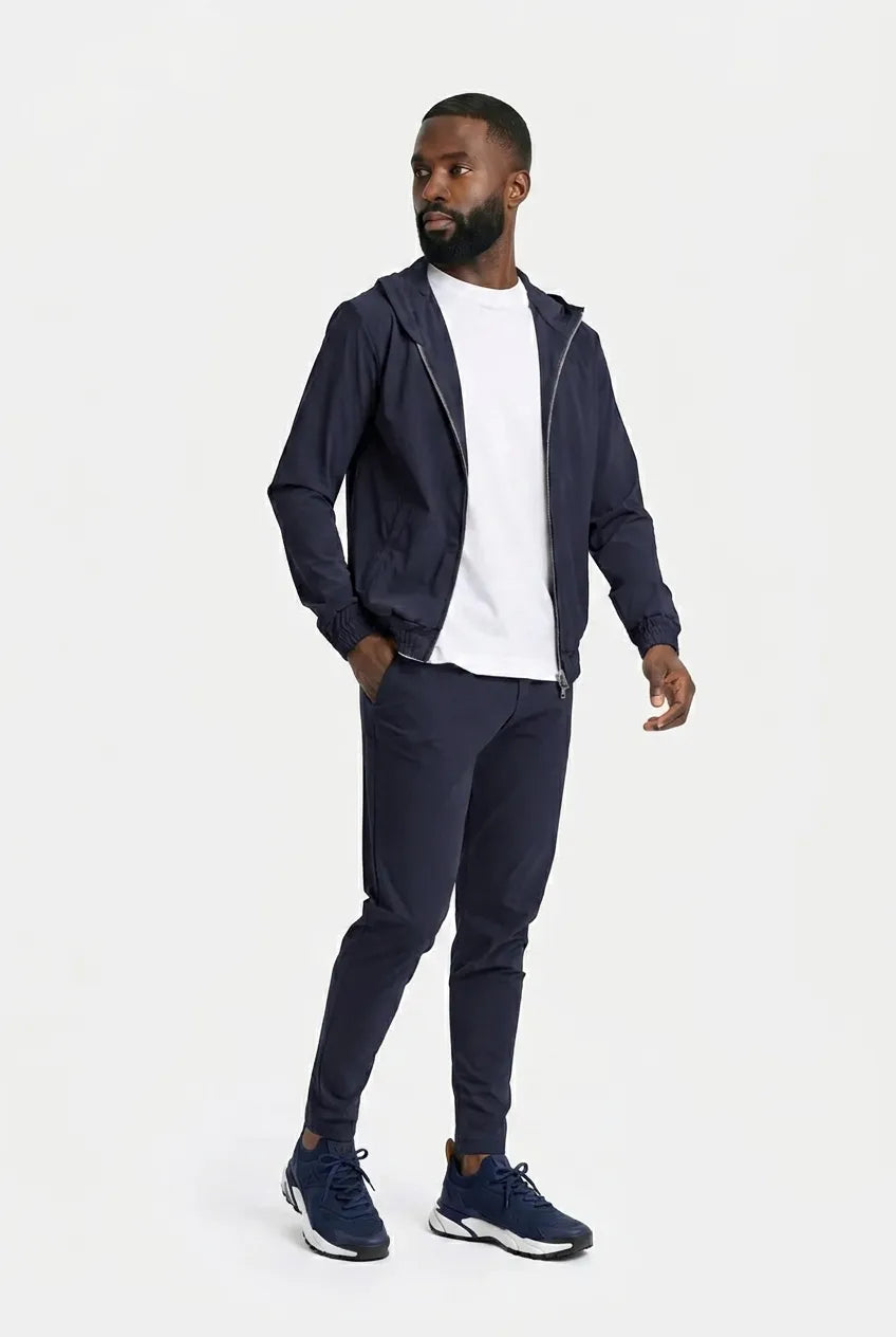 Ensemble Signature à Capuche pour homme, coloris Bleu Marine | COMOCLO