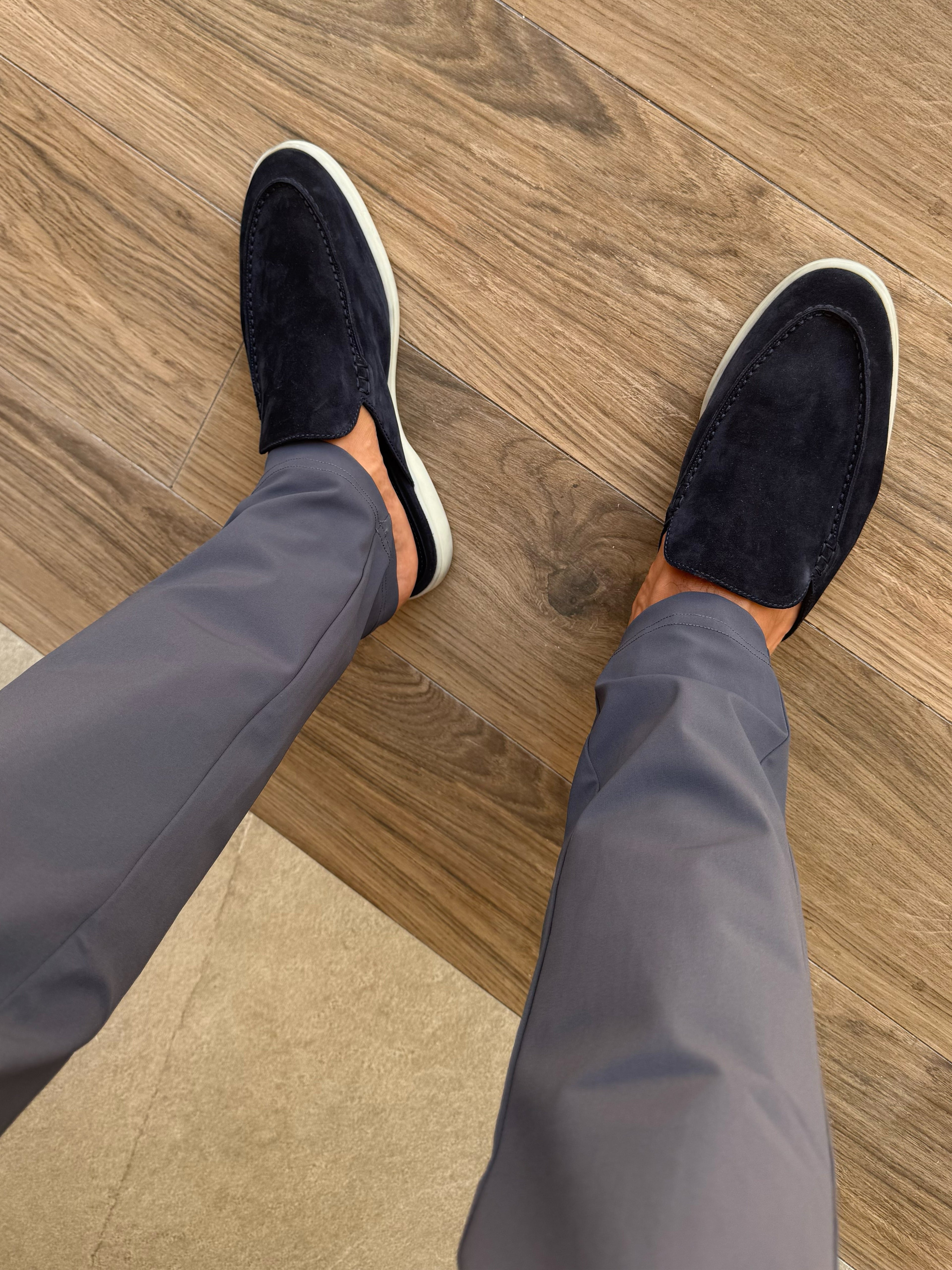 Pantalon Voyage — Gris Foncé