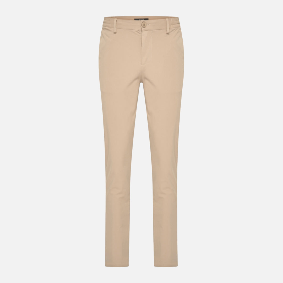 Pantalon Voyage camel pour homme, tissu infroissable — COMOCLO