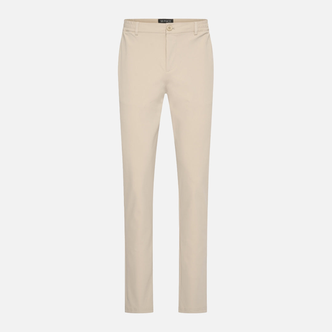 Pantalon Voyage sable pour homme, tissu infroissable — COMOCLO