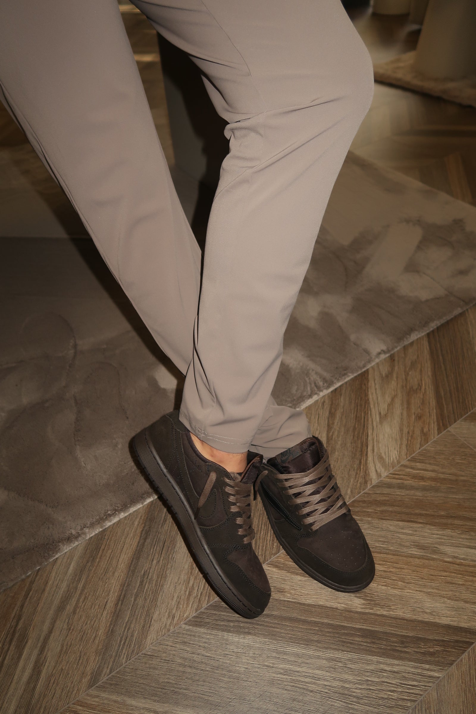 Pantalon Voyage — Taupe