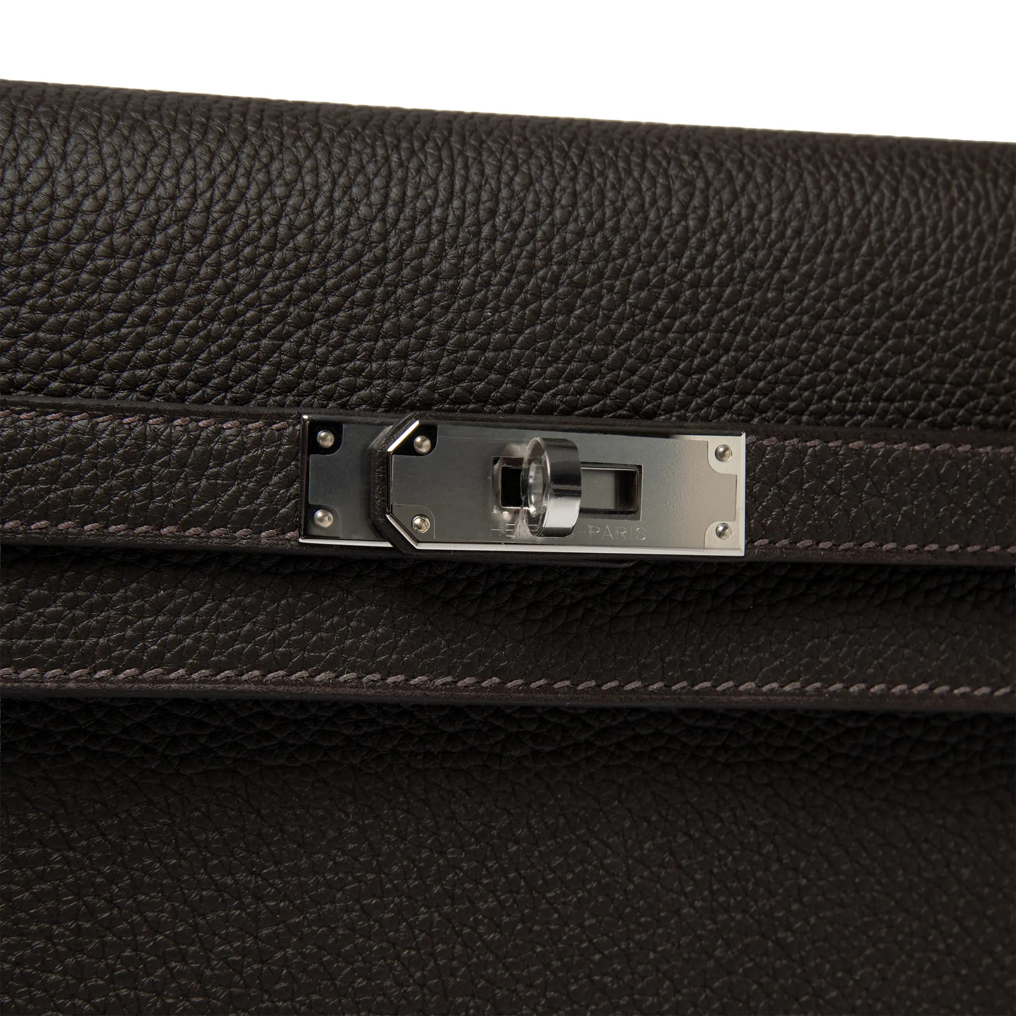 Pochette Cuir — Brun — vue 3 | COMOCLO