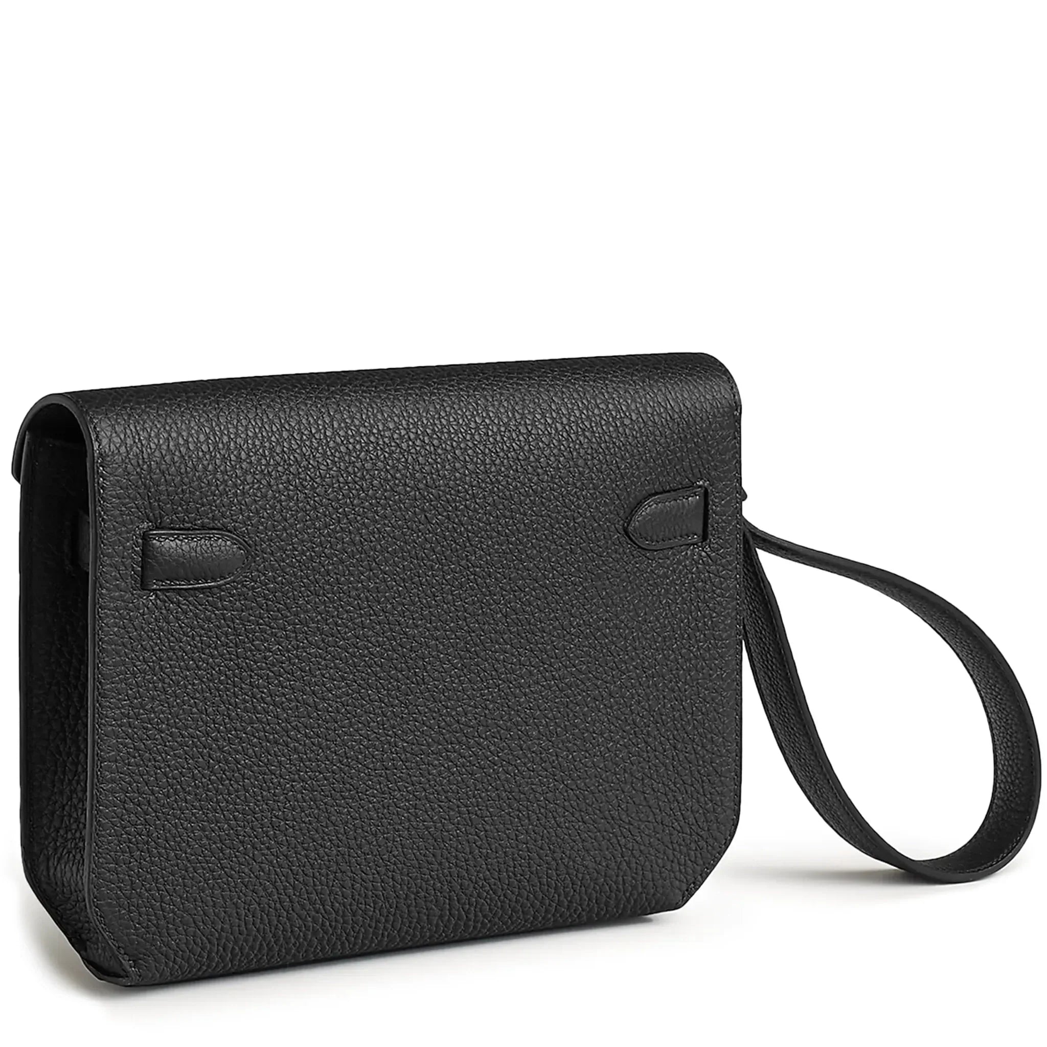 Pochette Cuir — Noir Mat — vue 2 | COMOCLO