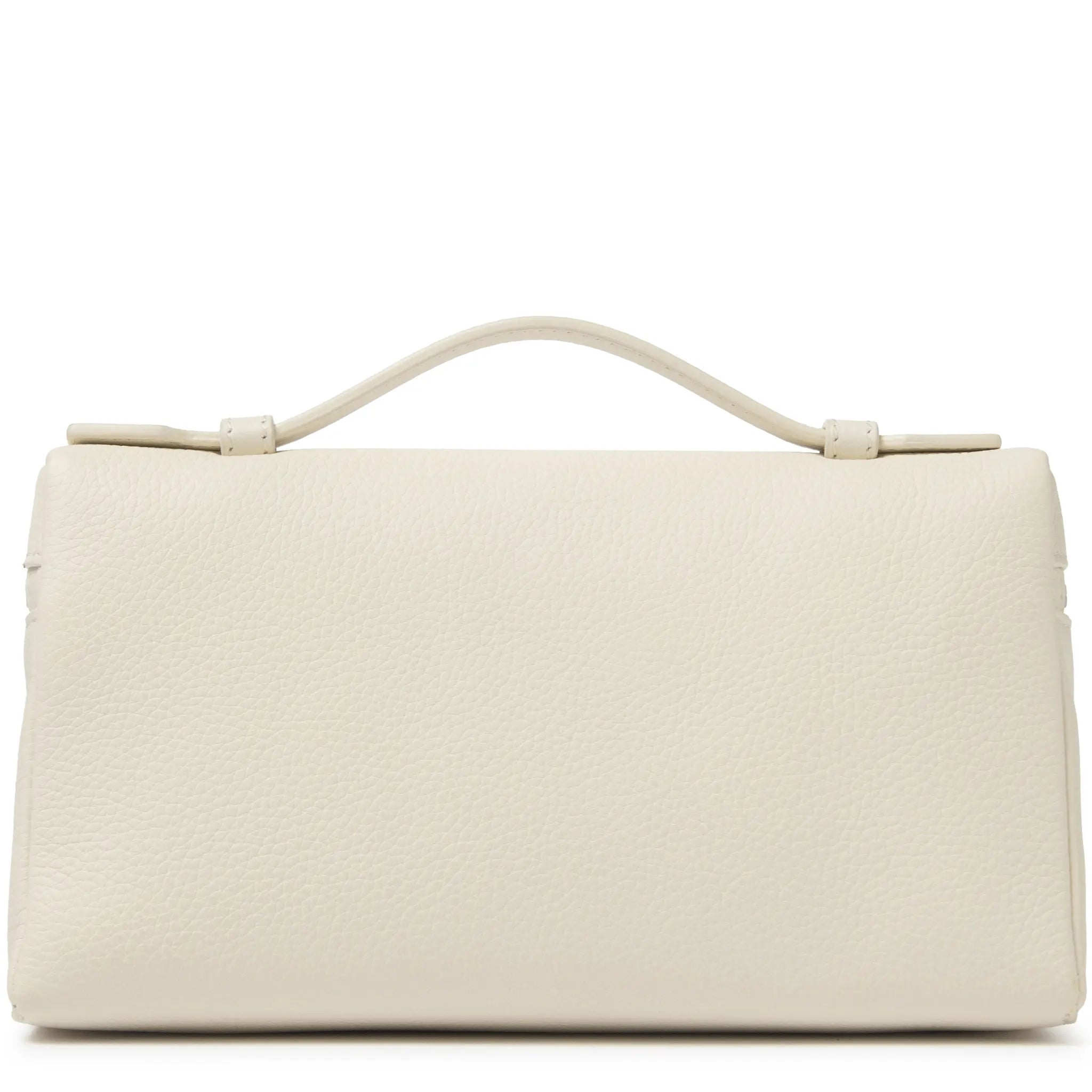 Sacoche Cuir de Veau — Beige Clair — vue 2 | COMOCLO